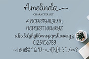 Amelinda, a Script Font by Tsurayya Studio (Thumbnail 2 of 10)