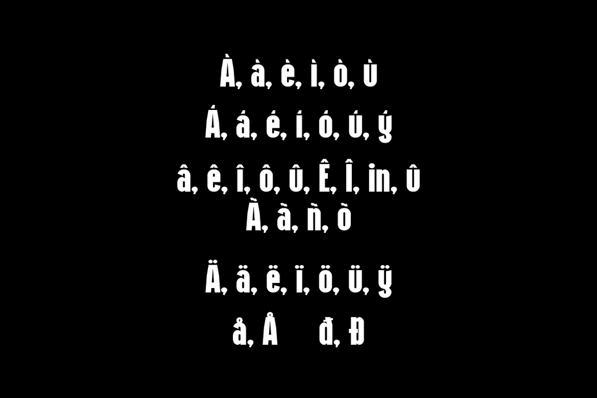 Hallogty - Bold Sports Car Font, a Sans Serif Font by QR Design Studio (Photo 12 of 15)