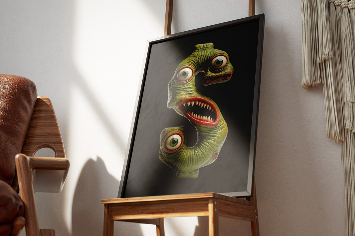 Ugly Monster Font, a Sans Serif Font by Handmadefont (Photo 4 of 10)