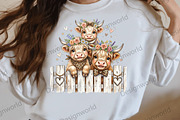 Watercolor Highland Cow, a Seasonal Illustration by Designworld (Thumbnail 2 of 4)