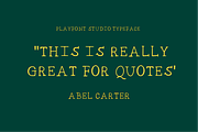 Bookly - A Quirky Hand-Drawn Font, a Handwritten Font by PlayFont Studio (Thumbnail 3 of 4)