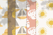 Summer Fun Clipart & Patterns, a Pattern Graphic by Sweet Fig (Thumbnail 3 of 9)