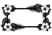Floral Rectangle Frame SVG Bundle, an Illustration by jahid234 (Thumbnail 12 of 31)