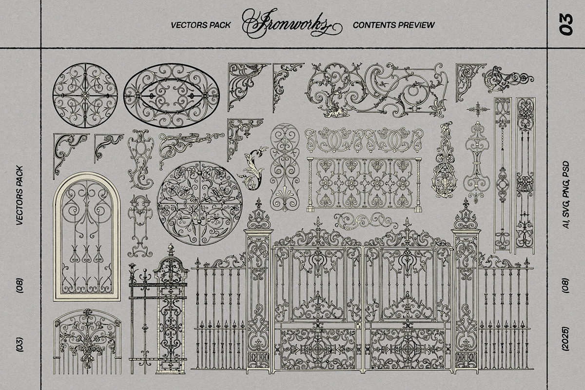 Ironworks Vectors, an Object Graphic by MiksKS (Photo 10 of 15)