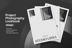 Photography Look Book Template