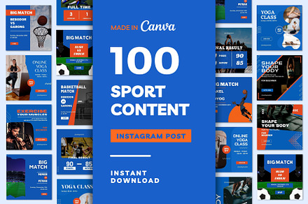 Sports Content Instagram Posts