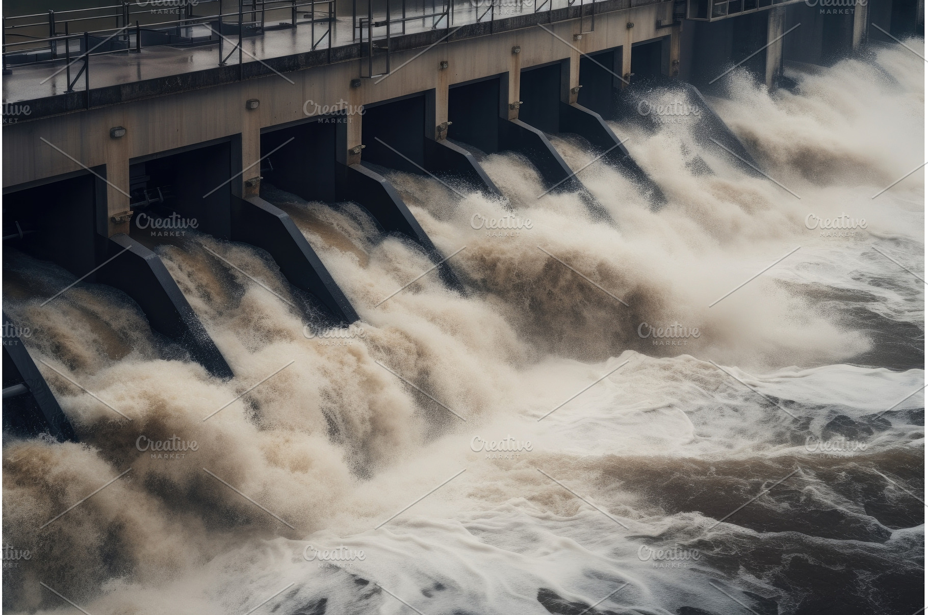 close-up of hydroelectric power, an Industrial Photo by Sergey Kotenev