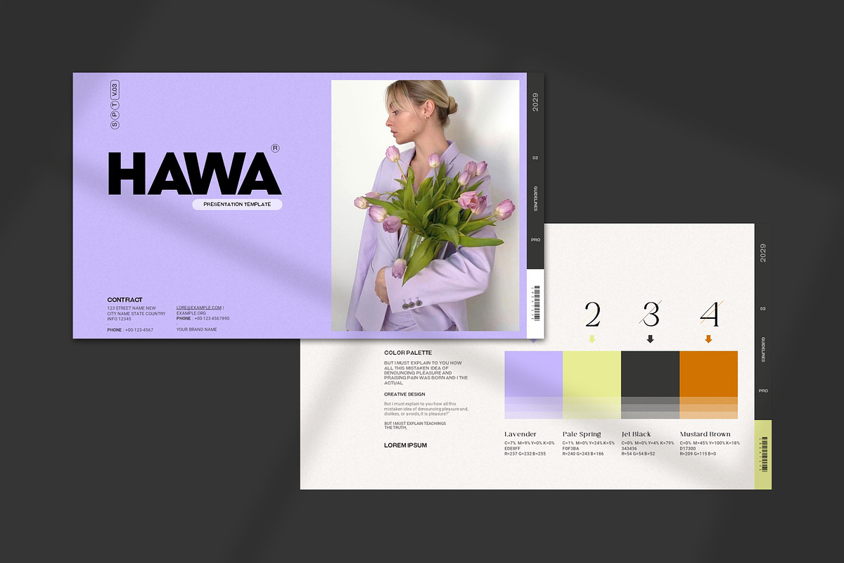 Brand Guideline Presentation, a Presentation Template by PrintIdea (Photo 5 of 8)