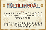 Troska, a Sans Serif Font by Burntilldead (Thumbnail 10 of 12)