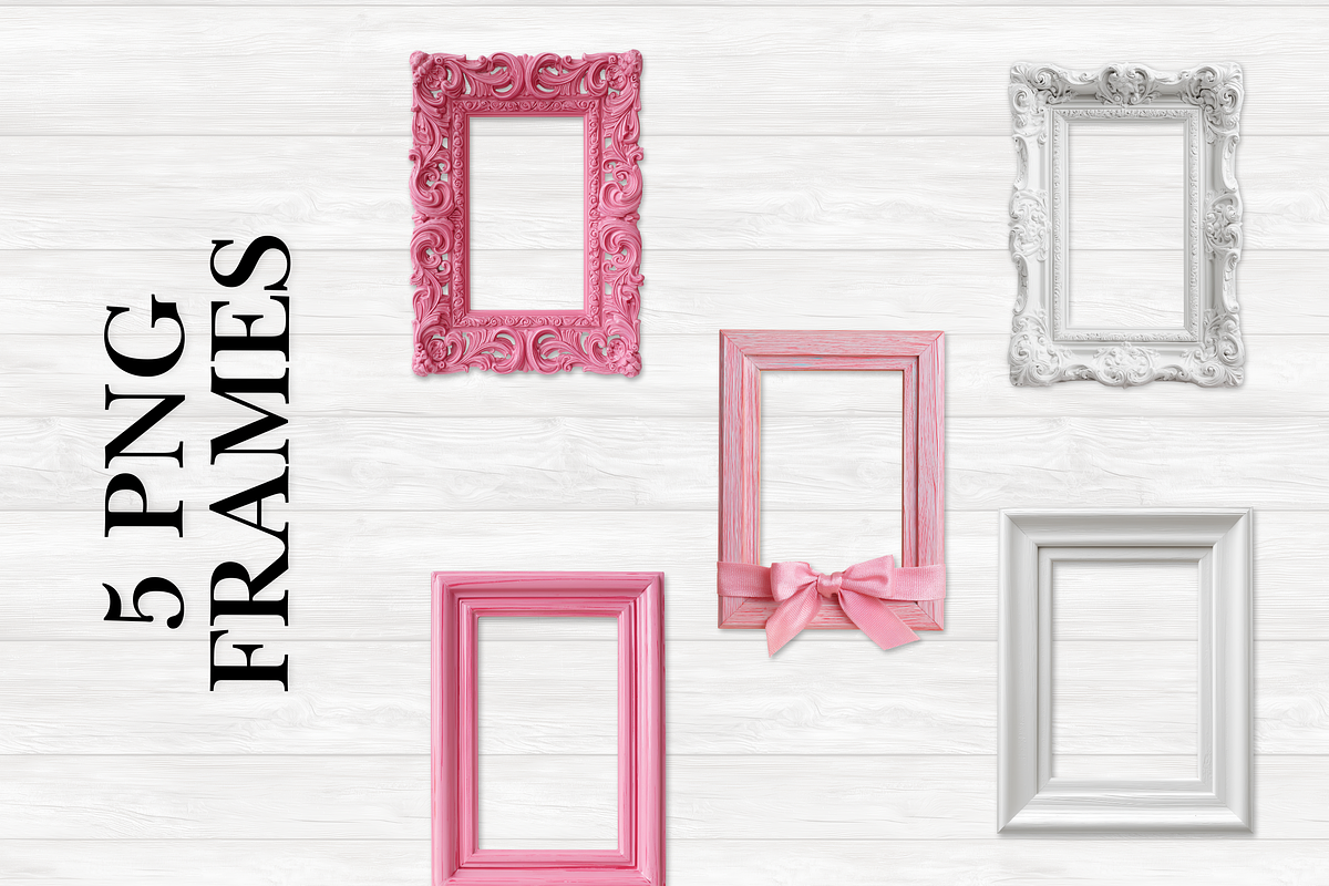 Pink and Gray Baby Scene Creator, a Product Mockup by AllTheKewtClipart (Photo 2 of 8)