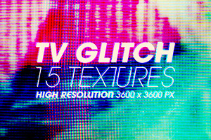 TV Glitch Textures