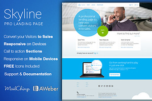 Skyline Corporate Landing Page