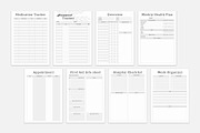 Ultimate Planner Bundle Pack Vol.98, a Stationery Template by MNT-Creator (Thumbnail 9 of 10)