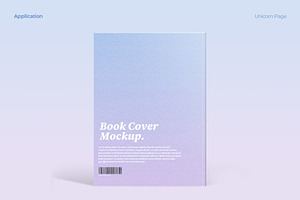 UP Book Cover Mockup UnicornPage