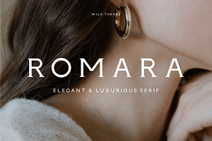 Romara | Elegant & Modern Serif Font, a Font by Wild Theory
