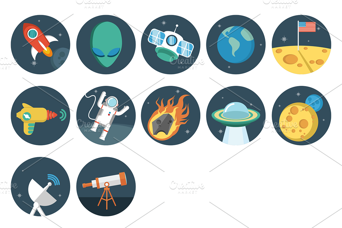 146 Flat Icons, an Icon by Flat Icons (Photo 4 of 5)