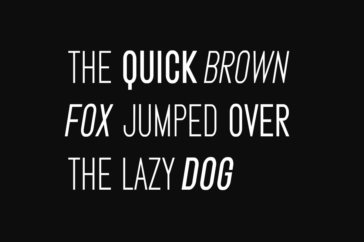 STARK - Display / Headline Typeface preview 4