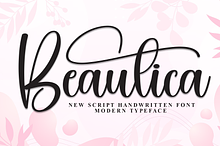 Beautica | Script Font
