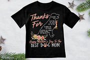 Mother’s Day Dog Mom T-Shirt Design, a Graphic by Vector Portal (Thumbnail 4 of 5)