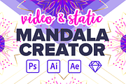 Kaleidoscope/Mandala Maker, a Pattern Graphic by LazyCrazy (Thumbnail 1 of 8)