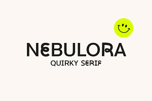 Nebulora Quirky & Playful Sans