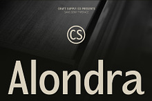 CS Alondra – Modern Font