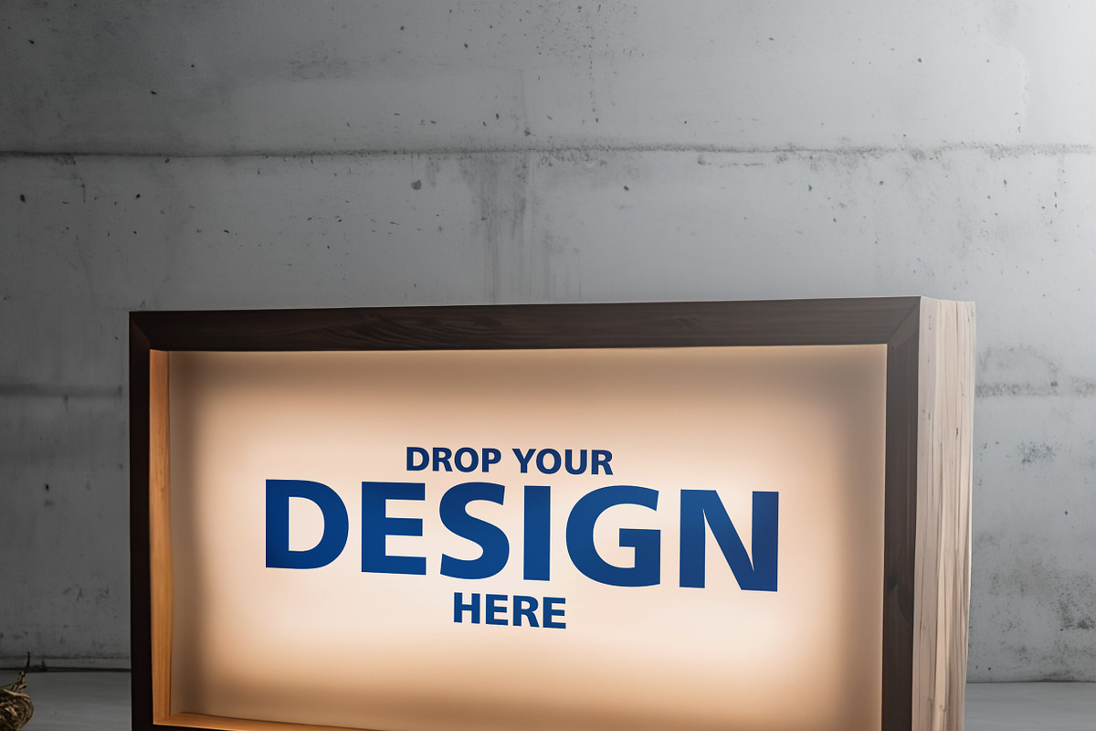 pack Lightbox Display Mockup, an Advertising Mockup by makart25 (Photo 2 of 3)