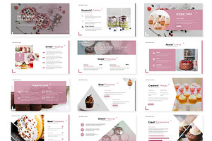 De Dessert - Powerpoint Template