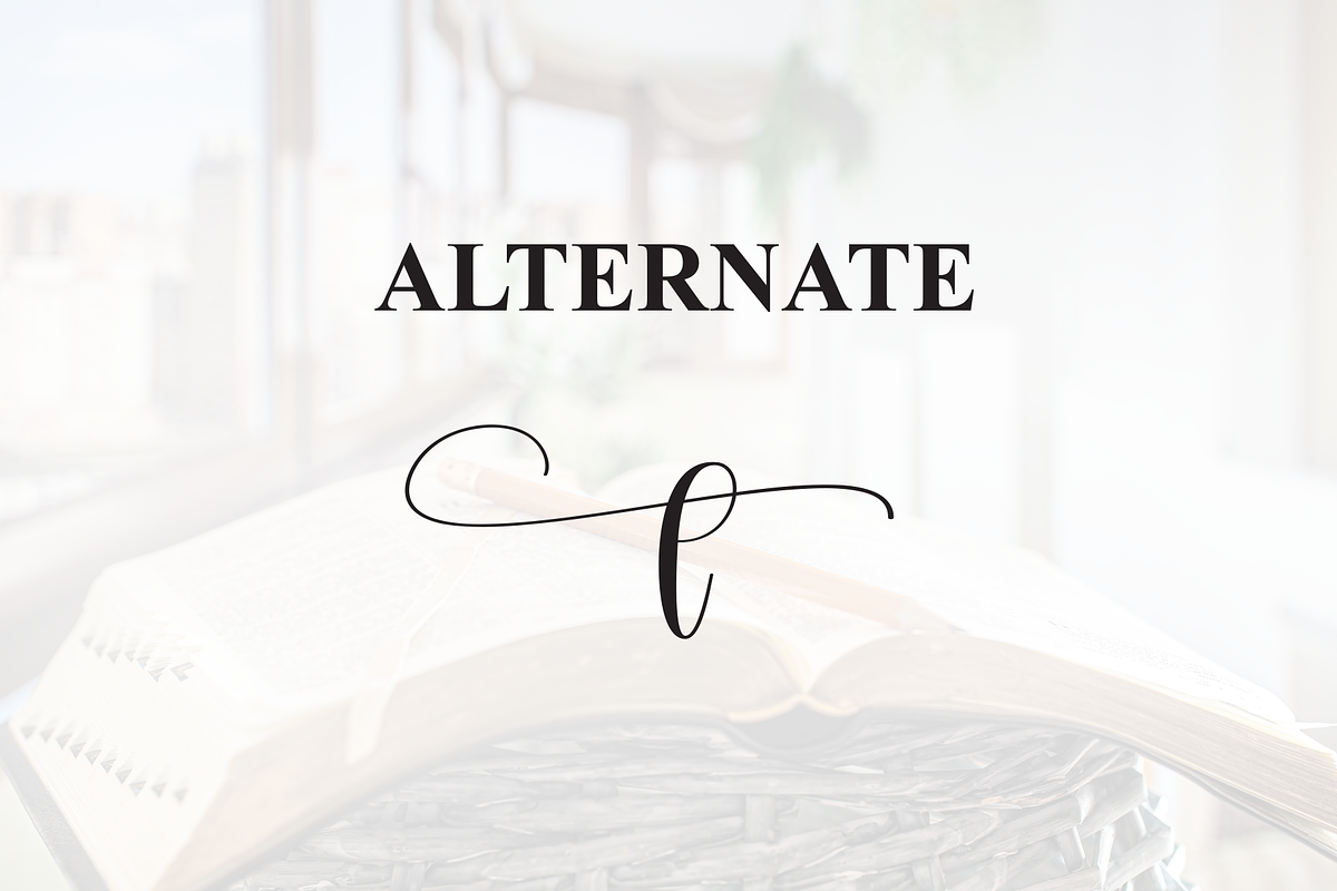 Scripture | Script Font, a Handwritten Font by Scratchones (Photo 8 of 9)