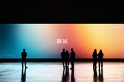 32:9 Large Event Screen Mockup, an Advertising Mockup by Design Squad (Thumbnail 1 of 4)