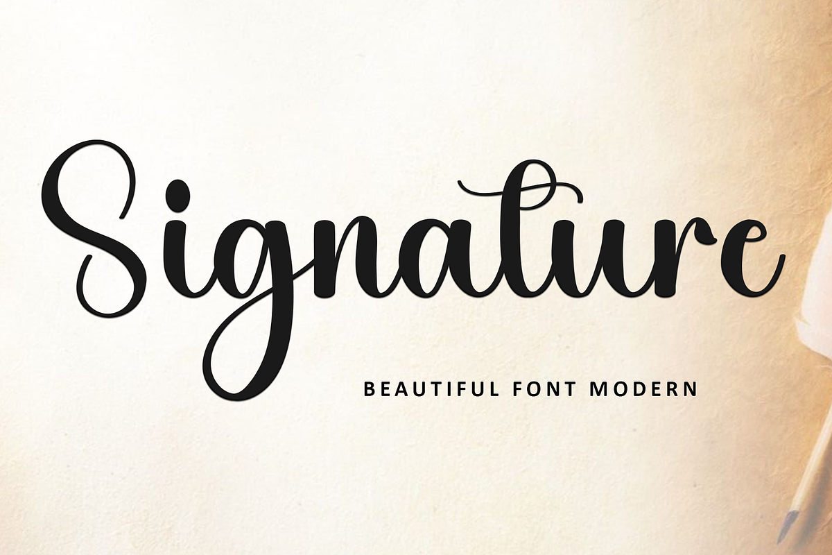 Benefit, a Handwritten Font by FreshTypeINK (Photo 7 of 8)
