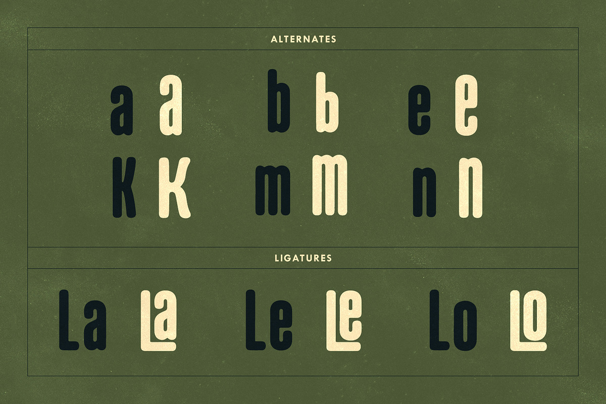 Briklans Round Condensed Sans Font, a Sans Serif Font by Maulana Creative (Photo 5 of 7)