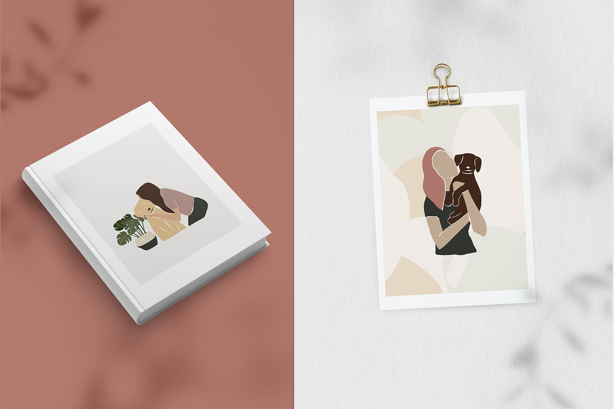 Love dogs. Abstract collection, a Decorative Illustration by Spark Studio Brushes (Photo 7 of 11)