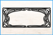 25 Elegant Ornamental Frame SVG Set, a Decorative Illustration by Artivon (Thumbnail 2 of 4)