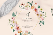 Spring summer flowers watercolor set, an Illustration by Grace Noboa Illustrations (Thumbnail 8 of 15)
