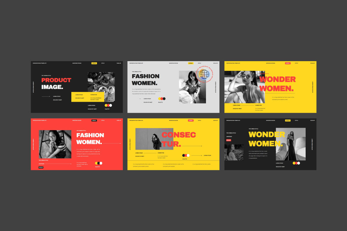 Millenials Presentation Template preview 7