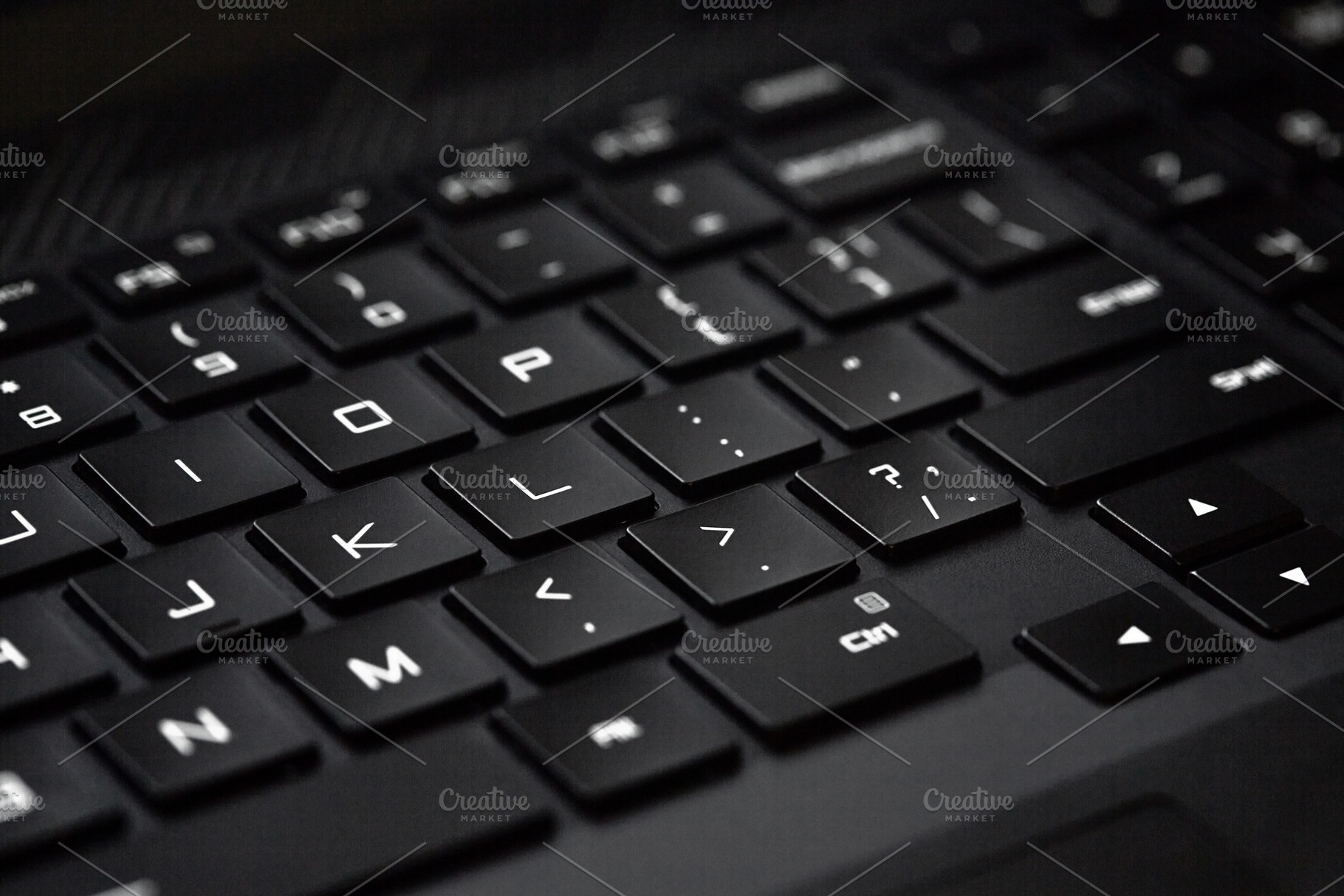 Close-up of black computer keyboard, a Technology Photo by OlliUlli