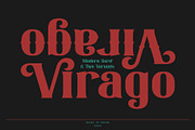 Virago - Modern Serif, a Serif Font by Khoir (Thumbnail 1 of 14)