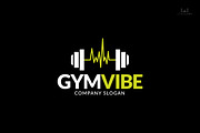 Gym Vibe Logo, a Branding & Logo Template by LogoLabs (Thumbnail 2 of 4)