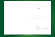 Green Christmas Greeting Card, a Card Template by Godserv Designs (Thumbnail 4 of 6)