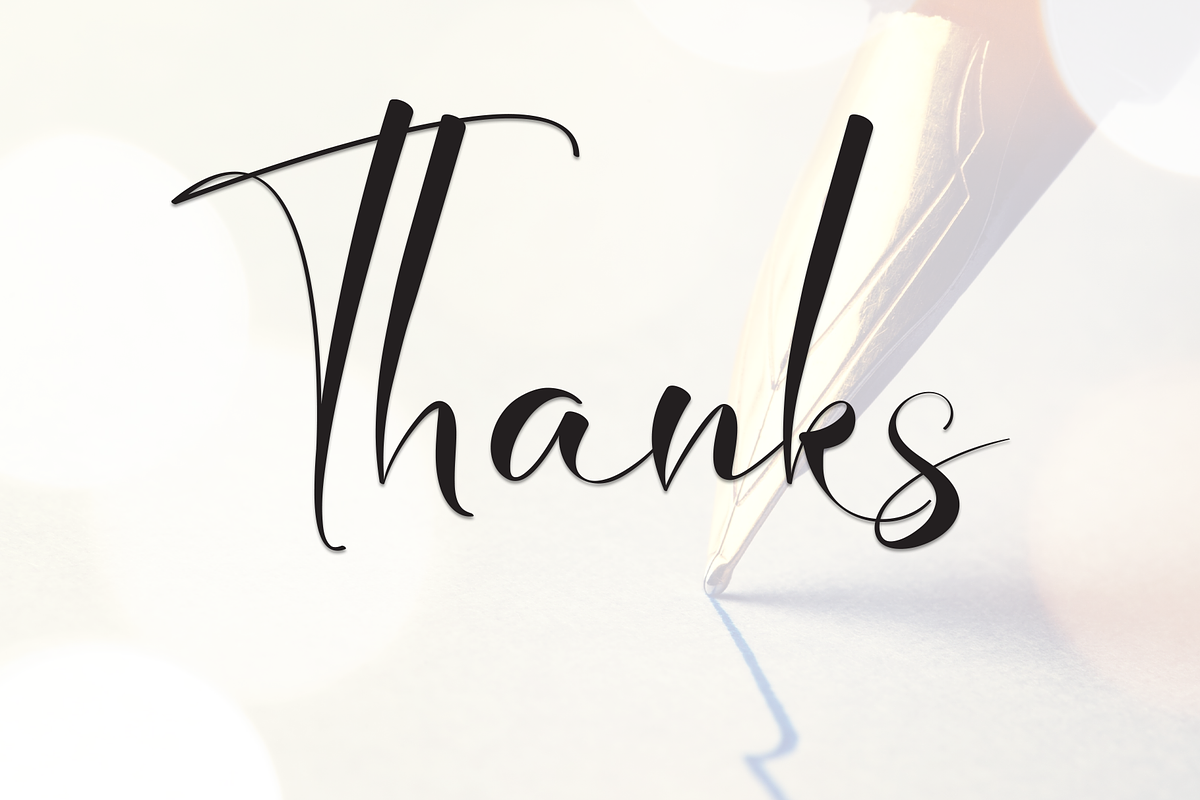 Margaretta Signature | Script Font, a Handwritten Font by Scratchones (Photo 8 of 8)
