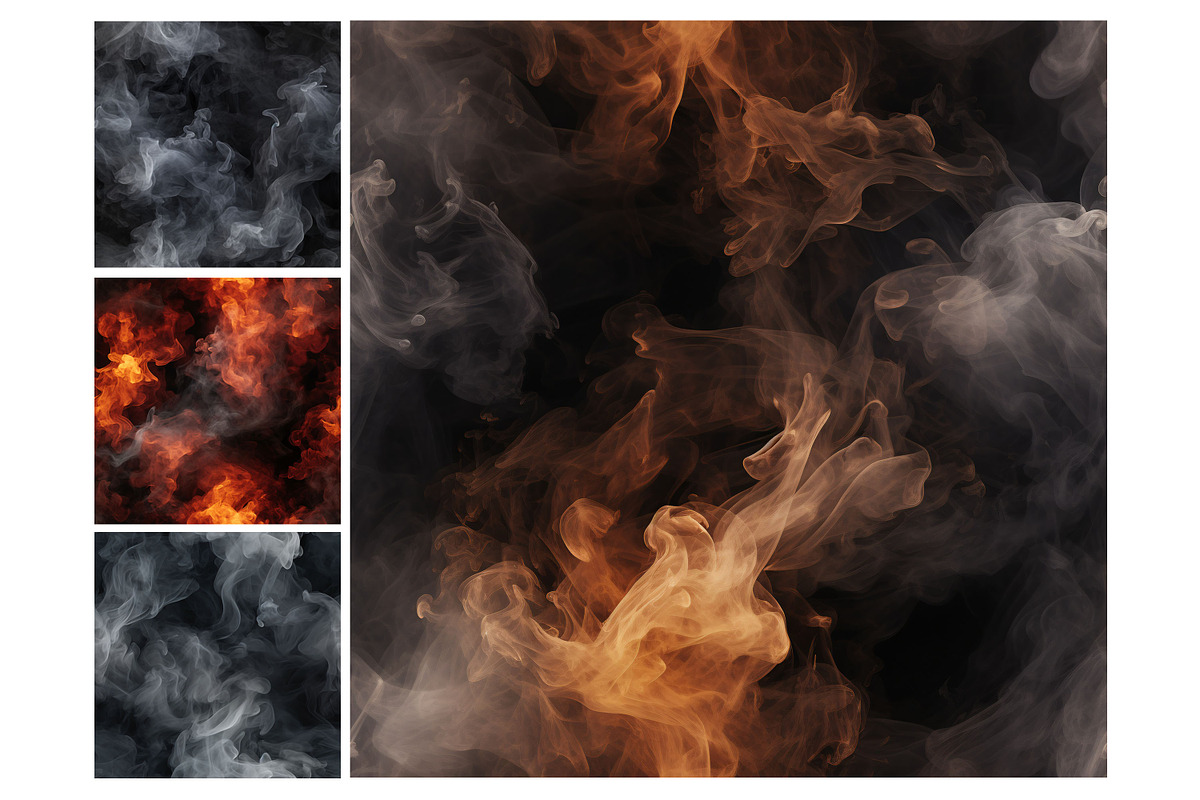 Smoke Texture Seamless Pattern, a Pattern Graphic by Forhadx5 (Photo 3 of 8)