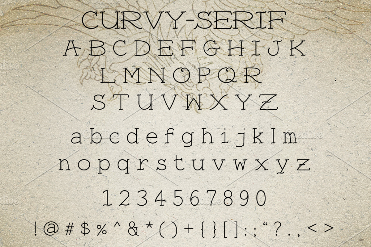Traditional Tattoo Cap N' Serif preview 5