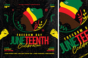 Juneteenth Celebration Flyer, a Flyer Template by StarPixles11 (Thumbnail 3 of 3)