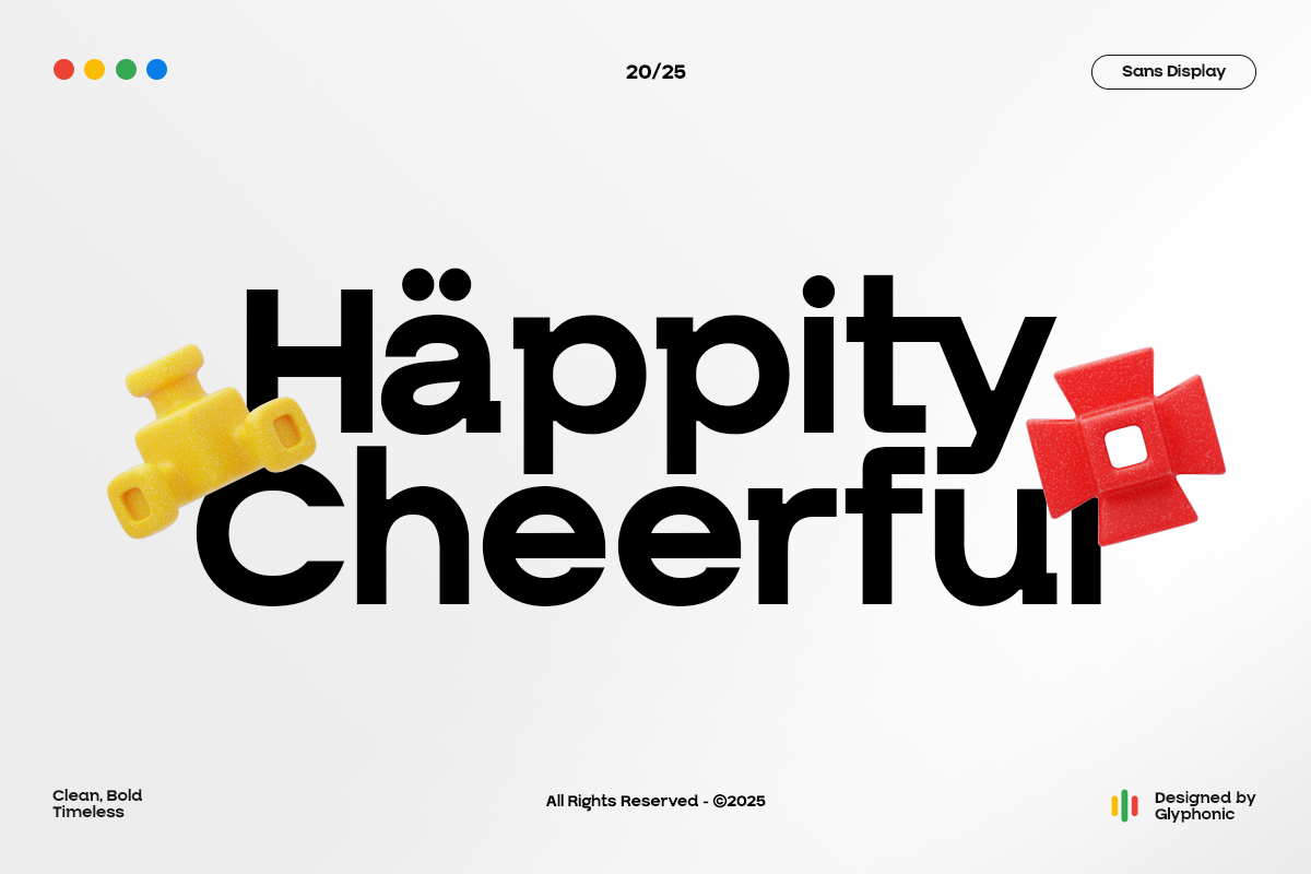 GC Natify – Bold Modern Sans, a Sans Serif Font by Glyphonic (Photo 2 of 15)