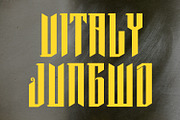 Pholest Horror Sans Display Font, a Blackletter Font by Maulana Creative (Thumbnail 5 of 7)