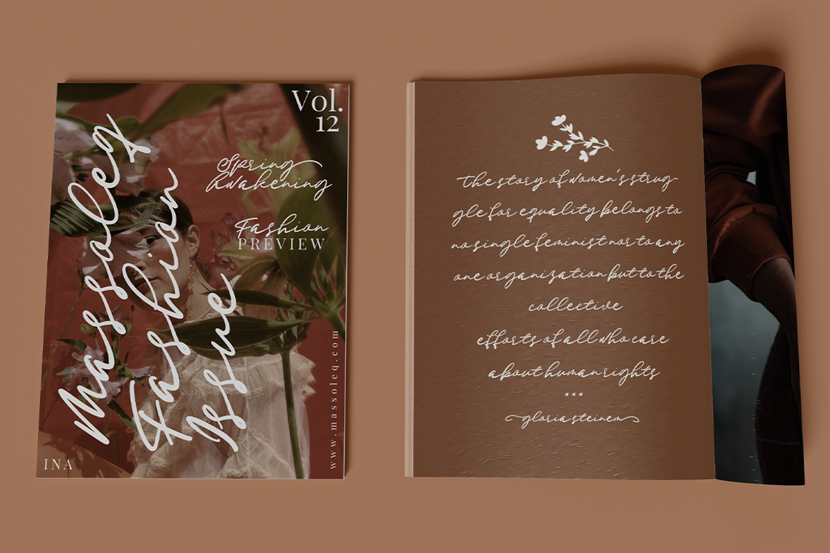 Bestalina  | A Handwritten Font, a Script Font by Colllab Studio (Photo 4 of 12)