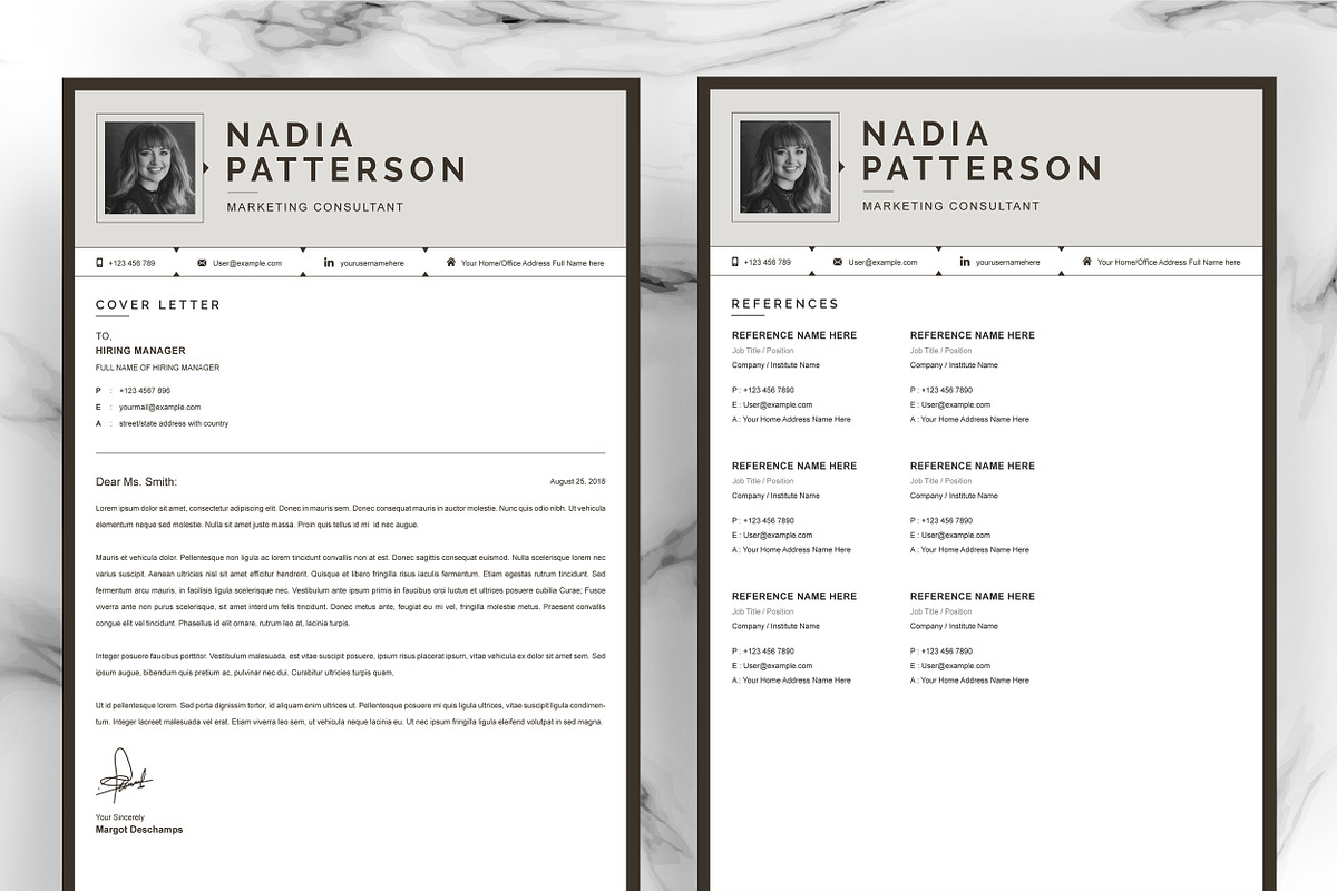 JOB WINNING RESUME - 50 TEMPLATES, a Resume Template by ResumeInventor (Photo 130 of 184)