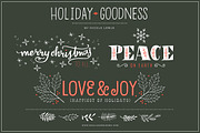 Holiday Goodness (Clipart), an Illustration by Small Made Goods (Thumbnail 1 of 6)