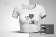 Y2K Women Apparel Mockup, a Shirt Mockup by Mocktopia (Thumbnail 7 of 10)